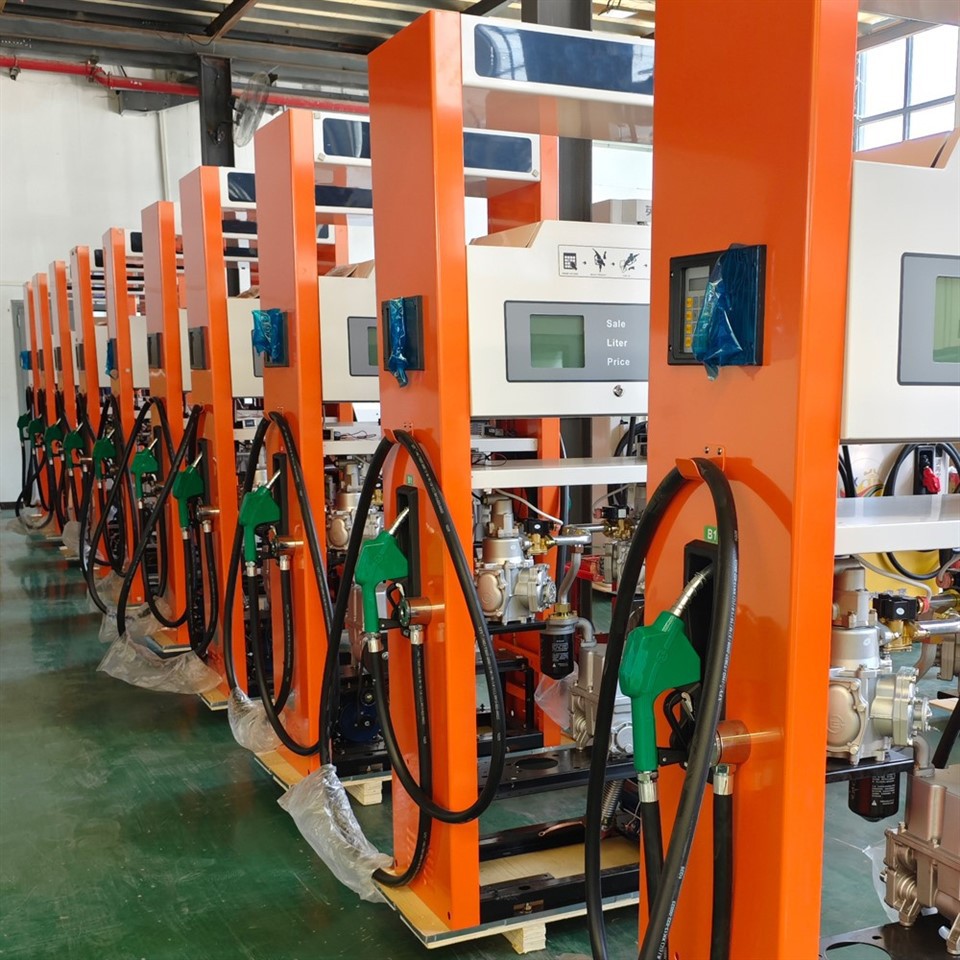 Commercial Fueling Dispenser in workshop