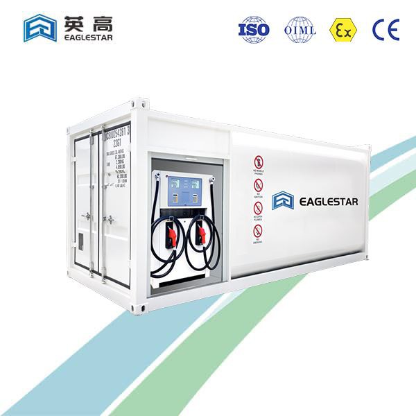 Gorsaf Danwydd Cynhwysydd